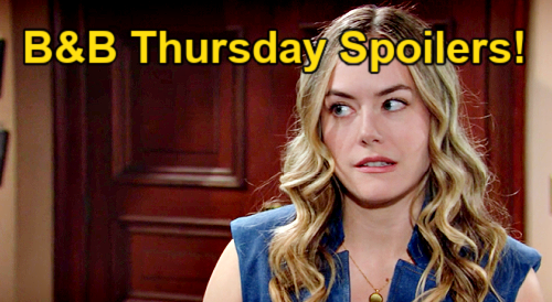 The Bold and the Beautiful Spoilers: Thursday, May 4 – Hope Lusts for Thomas While Modeling Dress