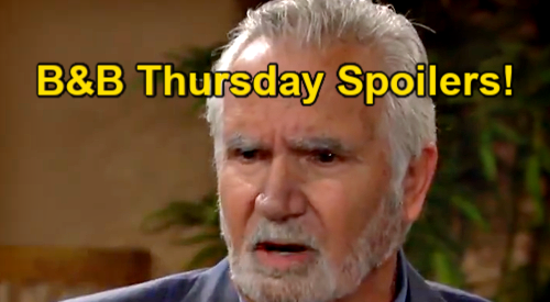 The Bold and the Beautiful Spoilers: Thursday, May 6 – Eric Demands Quinn Secret, Shauna Steps In – Zoe’s Passionate Carter Plea