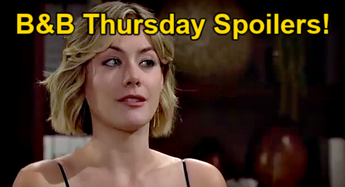 The Bold and the Beautiful Spoilers: Thursday, November 9 – Hope’s Sassy Attitude Stuns Steffy – Taylor Threatens Sheila