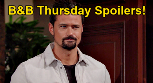 The Bold and the Beautiful Spoilers: Thursday, September 1 – Sheila Schemes to See Finn in Person – Liam & Brooke Suspect Thomas