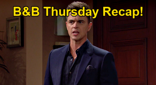 The Bold and the Beautiful Spoilers: Thursday, September 16 Recap – Wyatt's Warning - Eric’s Special Delivery
