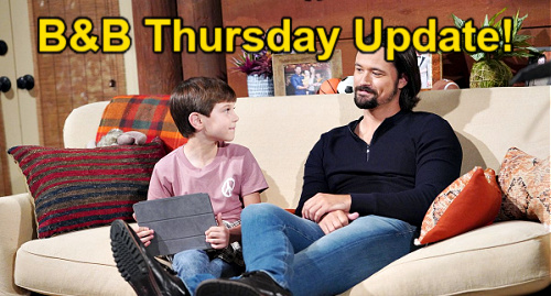 The Bold and the Beautiful Spoilers: Thursday, September 23 Update – Finn & Steffy’s Houseguest Leaves – Douglas’ Wish Granted