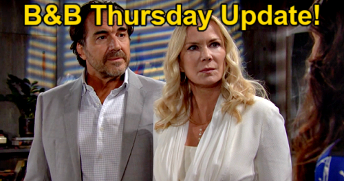 The Bold and the Beautiful Spoilers: Thursday, September 30 Update – Eric Warns Ridge & Brooke to Back Off Quinn