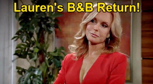 The Bold and the Beautiful Spoilers: Tracey E. Bregman Returns as Lauren Fenmore Baldwin – Sheila’s Enemy Back for Y&R Crossover
