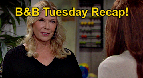 The Bold and the Beautiful Spoilers: Tuesday, December 21 Recap – Taylor Doesn’t Need a Man – Shuts Down Brooke's Quiz