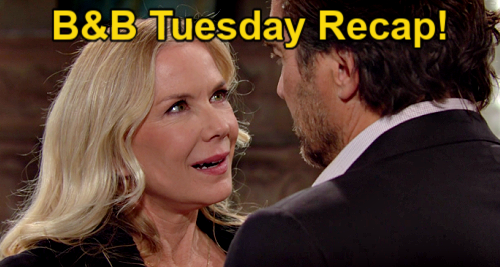 The Bold and the Beautiful Spoilers: Tuesday, December 28 Recap – Brooke Rejects Trip with Ridge – Sheila’s Lab Project