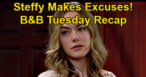 The Bold and the Beautiful Spoilers: Tuesday, February 23 Recap - Steffy's Excuses For Cheating - Thomas and Vinny Face Problems