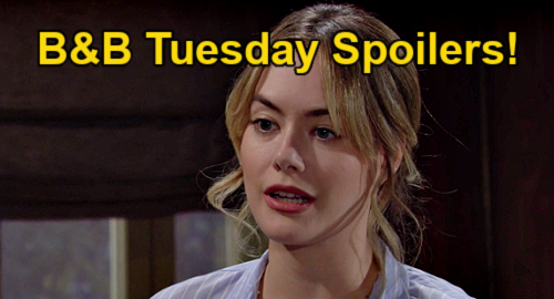 The Bold and the Beautiful Spoilers: Tuesday, January 11 – Hope Warns Steffy & Taylor Leave Brooke’s Marriage Alone
