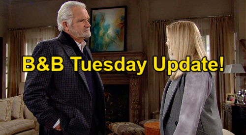 The Bold and the Beautiful Spoilers: Tuesday, March 29 Update – Brooke Must Fight for Ridge - Steffy Becomes Sheila’s Top Enemy