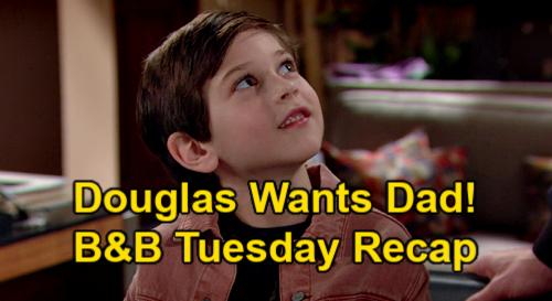 The Bold and the Beautiful Spoilers: Tuesday, March 30 Recap – Douglas Wants Thomas to Move In – Brooke's Fierce Warning
