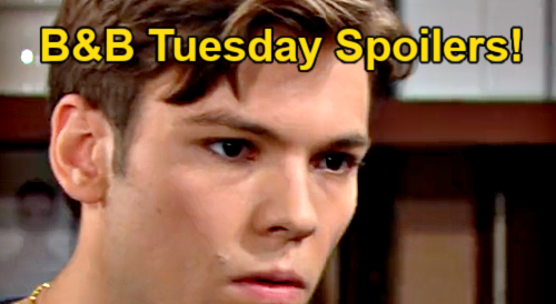 The Bold and the Beautiful Spoilers: Tuesday, October 3 – Katie Suspicious Over Donna’s Slipup – Luna Pushes RJ to Confess