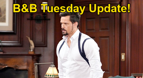The Bold and the Beautiful Spoilers: Tuesday, October 4 Update – Steffy’s Blast from the Past – Thomas Hints Brooke's Guilty