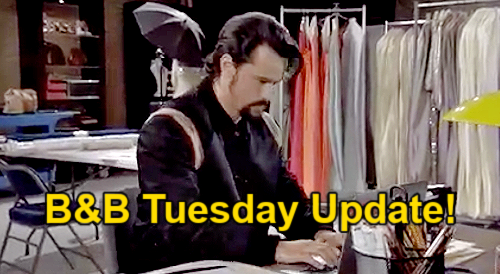 The Bold and the Beautiful Spoilers: Tuesday, October 5 Update – Thomas’ Confession – Paris Plans Perfect Date for Zende