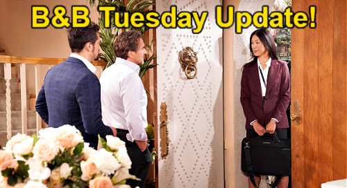 The Bold and the Beautiful Spoilers: Tuesday, September 27 Update – Ridge Fights for Thomas’ Dad Rights – Brooke’s CPS News