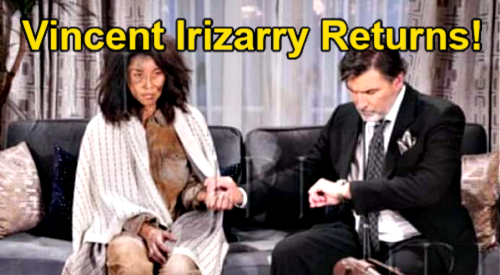 The Bold and the Beautiful Spoilers: Vincent Irizarry Returns to B&B – Dr. Jordan Armstrong’s House Call for Li