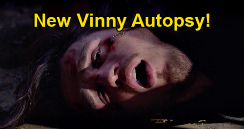 The Bold and the Beautiful Spoilers: Vinny's New Autopsy – Missed Evidence Provides Cause Of Death?