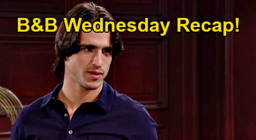 The Bold and the Beautiful Spoilers: Wednesday, February 17 Recap - Vinny Wants Thomas To Have It All - Hope's Meltdown