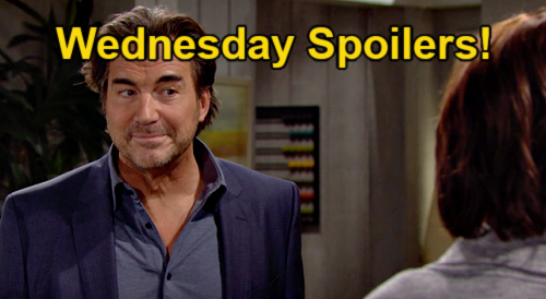 The Bold and the Beautiful Spoilers: Wednesday, February 9 – Ridge Reveals Brooke’s Sobriety Setback – Taylor’s New Shock