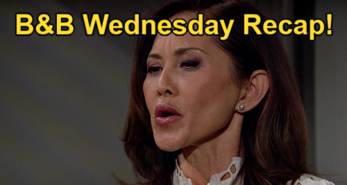 The Bold and the Beautiful Spoilers: Wednesday, January 4 Recap – Li Taunts Sheila – Steffy Fails to Stop Bill