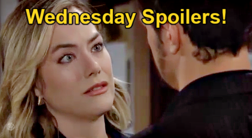 The Bold and the Beautiful Spoilers: Wednesday, March 27 – Thomas’ Announcement Crushes Hope – Steffy & Brooke Fight Dirty