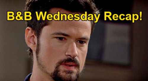 The Bold and the Beautiful Spoilers: Wednesday, March 9 Recap – Thomas Calls Out Drunk-Driving Danger – Ridge Comforts Sad Brooke