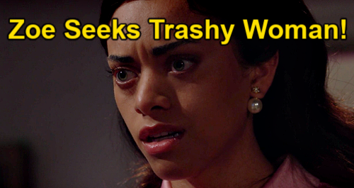 The Bold and the Beautiful Spoilers: Wednesday, May 12 – Zoe Investigates Trashy Woman Who Seduced Carter - Shauna Saves Quinn