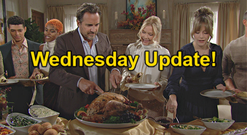 The Bold and the Beautiful Spoilers: Wednesday, November 24 Update – Hope Daddy Drama Erupts at Party – Brooke’s Uninvited Guest