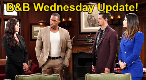 The Bold and the Beautiful Spoilers: Wednesday, October 19 Update – Brooke Feud for Bill & Deacon – Jealous Sheila Eavesdrops