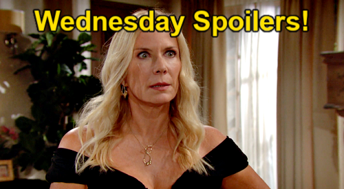 The Bold and the Beautiful Spoilers: Wednesday, September 21 – Bill Confesses to Wyatt & Liam – Brooke & Taylor Showdown