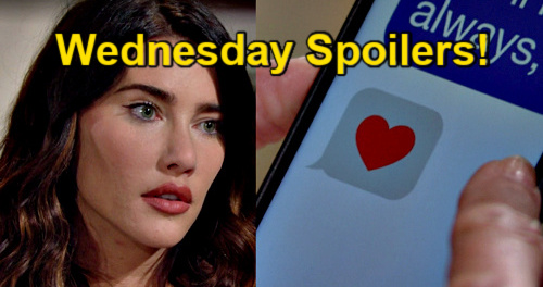The Bold and the Beautiful Spoilers: Wednesday, September 8 – Sheila Exposes Finn’s Secret Love Text to Steffy