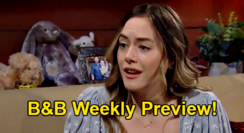 The Bold and the Beautiful Spoilers: Week of April 26 Preview – Hope's Suspicion Overwhelms Liam – Bill Warns Don’t Crack