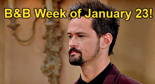 The Bold and the Beautiful Spoilers: Week of January 23 – Sheila’s Horror Over Brooke’s Threat – Hope Struggles Without Thomas