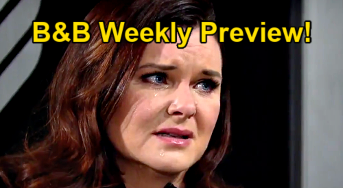 The Bold and the Beautiful Spoilers: Week of January 25 Preview - Bill Begs Katie For One Chance - Will Cheater Be Allowed Home?