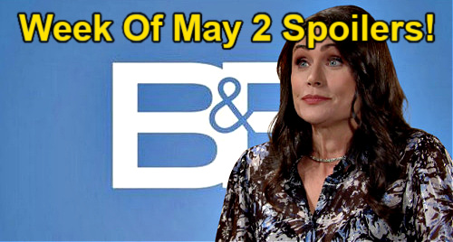 The Bold and the Beautiful Spoilers: Week of May 2 – Quinn Trashes Paris – Deacon Can’t Stop Sheila - Steffy Turns to Liam at Home