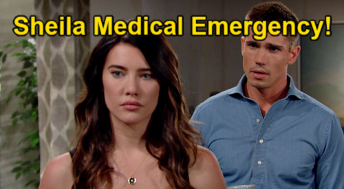 The Bold and the Beautiful Spoilers: Week of September 6 – Sheila Rushed to Hospital, Steffy Doubts Illness – Finn Sides with Mom