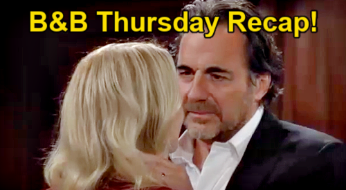 The Bold and the Beautiful Thursday, September 11 Recap: Brooke & Ridge Say Marriage Vows