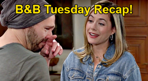 The Bold and the Beautiful Tuesday, May 6 Recap: Liam Discovers His Miracle, Hope Asks What’s Wrong with Ex