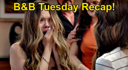 The Bold and the Beautiful Tuesday, October 14 Recap: Luna Dragged Away in Handcuffs After Electra’s Slap