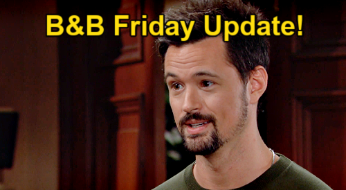 The Bold and the Beautiful Update: Friday, June 9 – Thomas Fantasy Rocks Hope’s World – Brooke’s Ulterior Motives