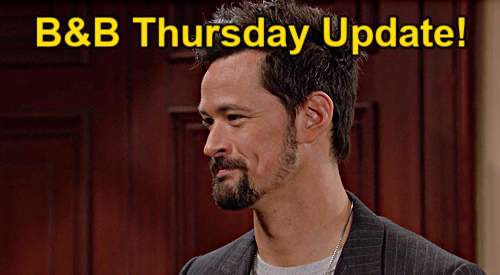 The Bold and the Beautiful Update: Thursday, April 13 – Liam Predicts Thomas Catastrophe – Steffy Defends Brother’s Changes