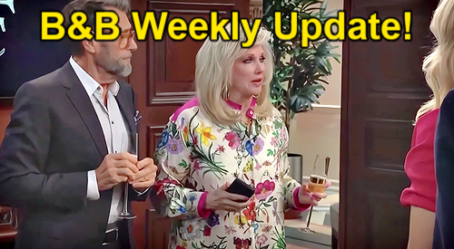 The Bold and the Beautiful Week of June 22 Update: Fashion Show Shockwaves, Logan-Forrester Feud Turns To War