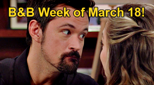 The Bold and the Beautiful Week of March 18: Hope’s Wedding Decision, Thomas’ Last Chance – Bill Finds Trouble
