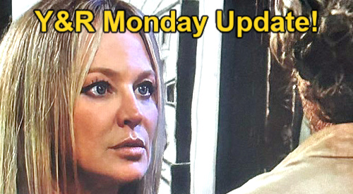 The Young and the Restless Monday, November 25 Update- Sally & Billy’s Dinner Crasher, Sharon Tells Cameron Goodbye