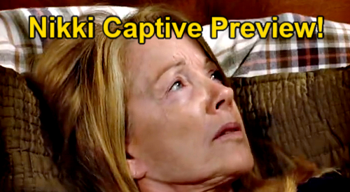 The Young and the Restless Preview Video: Claire & Aunt Jordan Hold Nikki Captive - Kidnapped Newman Tries To Escape