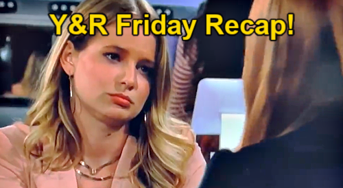 The Young and the Restless Recap: Friday, November 10 – Phyllis Predicts Sharon Chasing Nick – Summer Spills Secret to Mom