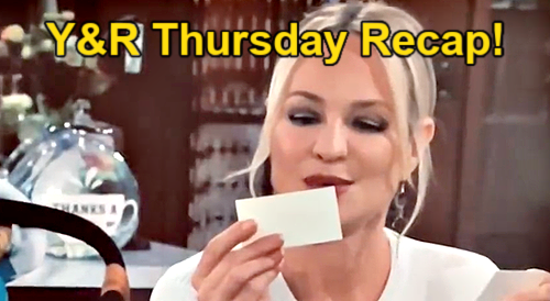 The Young and the Restless Recap: Thursday, May 18 – Sharon’s Stalker Watches - Phyllis’ Hair Provides DNA Proof
