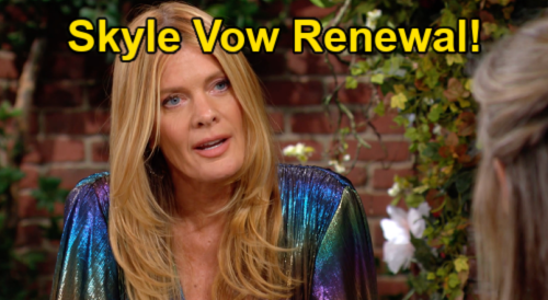 The Young and the Restless Skyle Vow Renewal Preview – Summer & Kyle’s Big Day – Phyllis Warns Diane as Crasher Chaos Looms