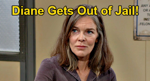 The Young and the Restless Spoilers: Diane Gets Out of Jail – Jack’s Warm Welcome Home