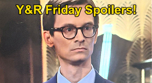 The Young and the Restless Spoilers Friday, July 25- Sally’s First Aid Crisis, Carter’s Story for Cane