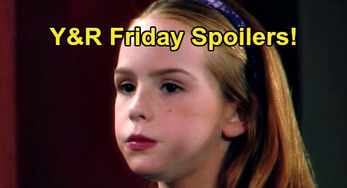 The Young and the Restless Spoilers: Friday, June 26 - Cassie’s Emotional Plea - Nick & Sharon Awarded Custody